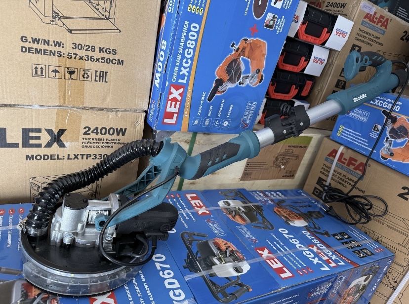 Шліфувальна машина для стін і стель Makita DSL600 - 1800Вт - Латвія