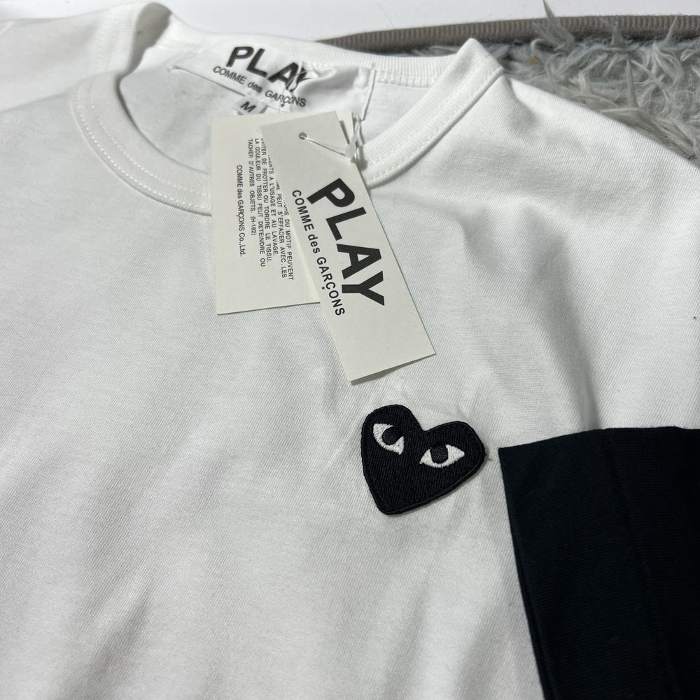 Футболка Play Comme des garcons CDG сдг ком де гарсон тішка майка