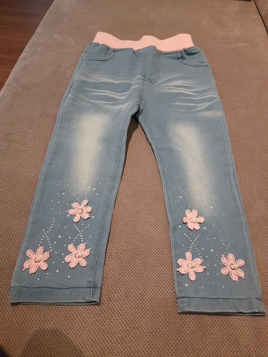 Dżinsowy zestaw na wiosnę roz 92