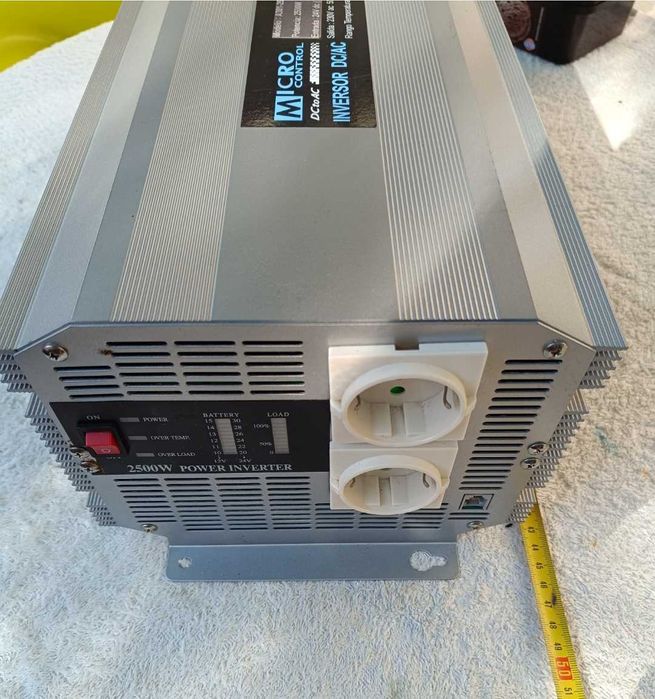 Перетворювач напруги, інвертор 24В-230В. Model A301,2500W-24.Новий.