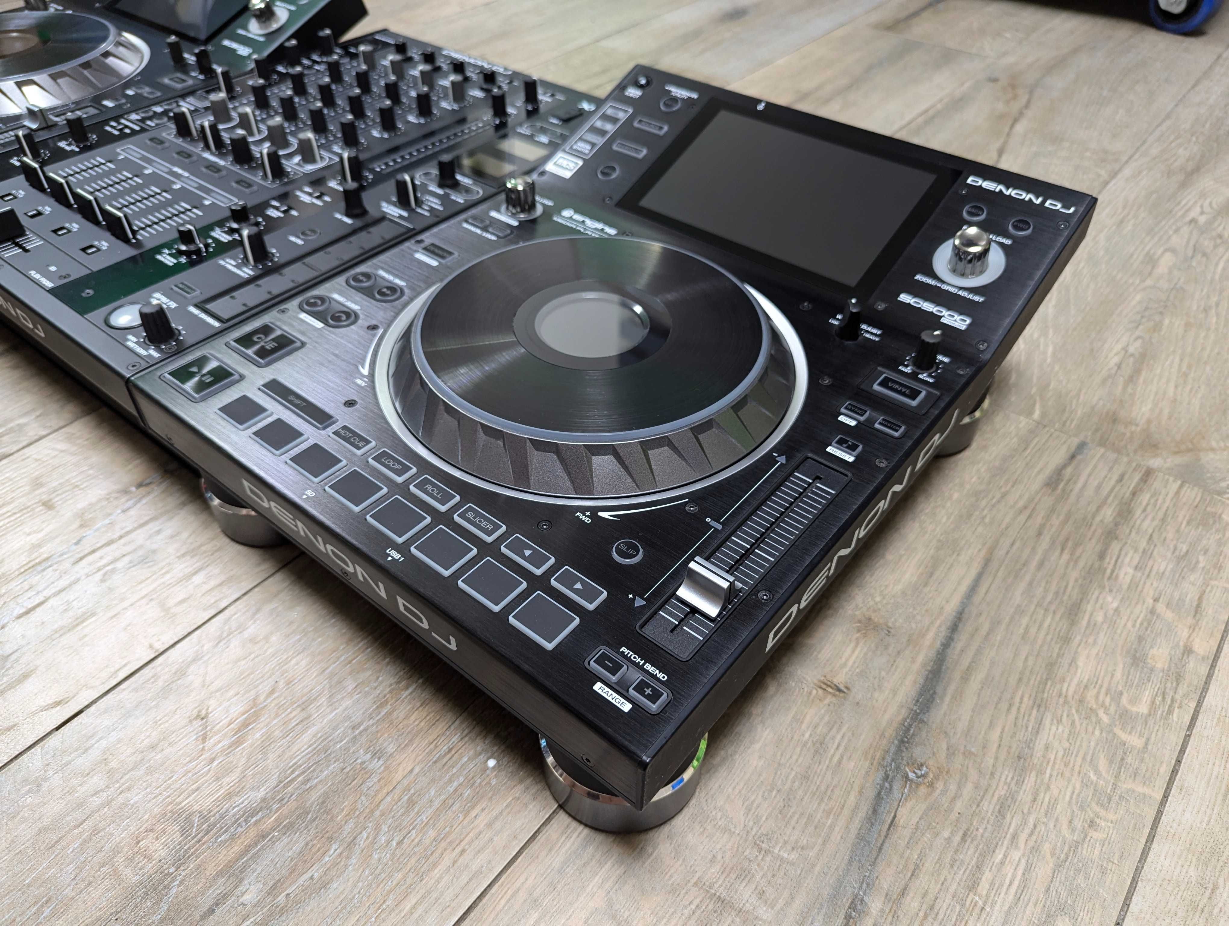 Konsola DJ 2x Denon SC5000 + X1800 mikser nie pioneer cdj GWARANCJA