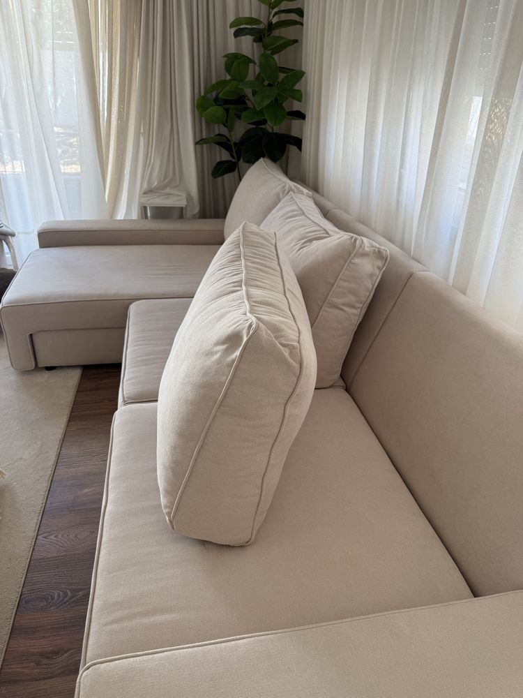 Sofa Banak Importa bege como novo