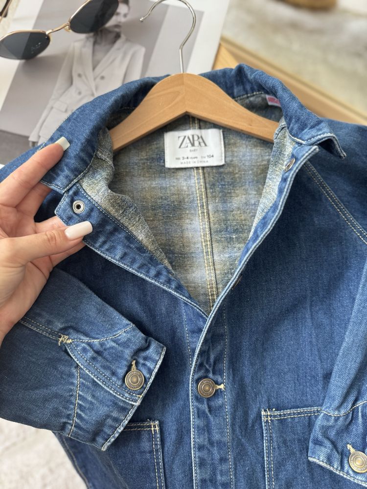 Джинсівка /джинсовий піджак zara