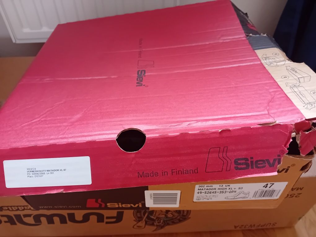 Buty Robocze Sievi r.47 Nowe