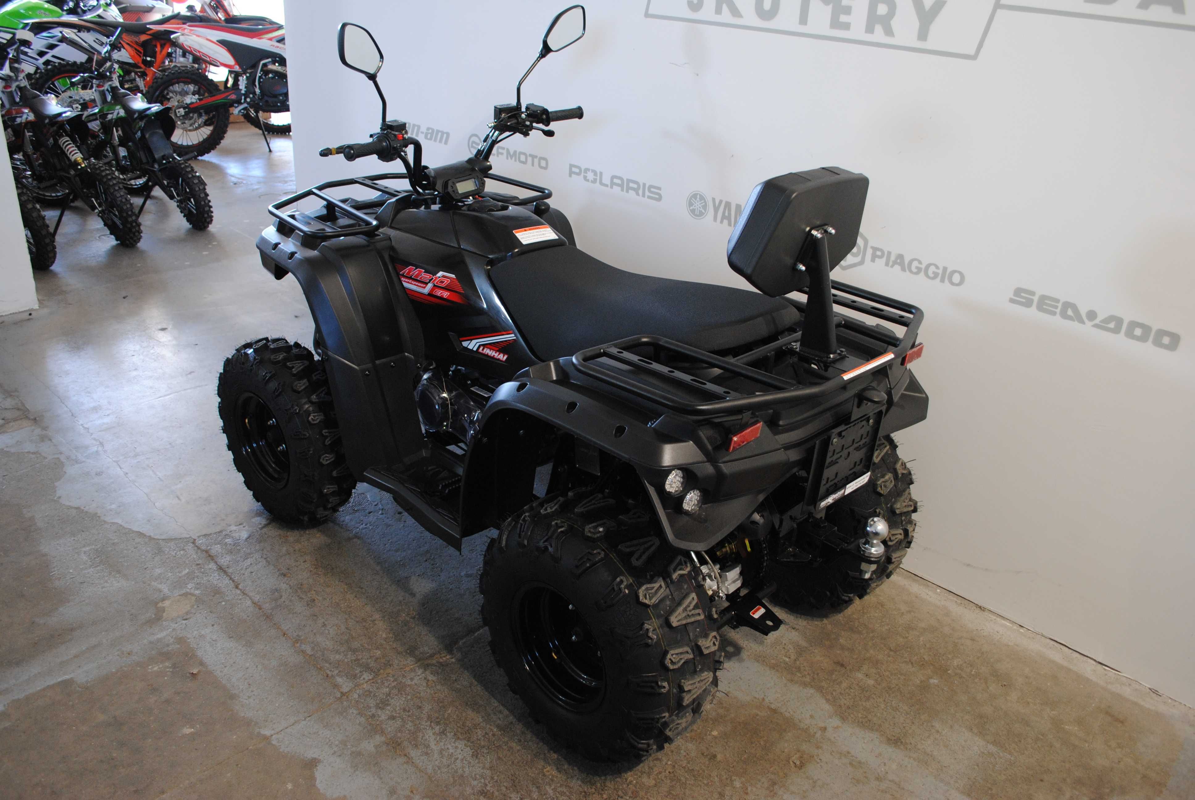 LINHAI M210i  homologacja T3B Fvat23% TRANSPORT quad atv