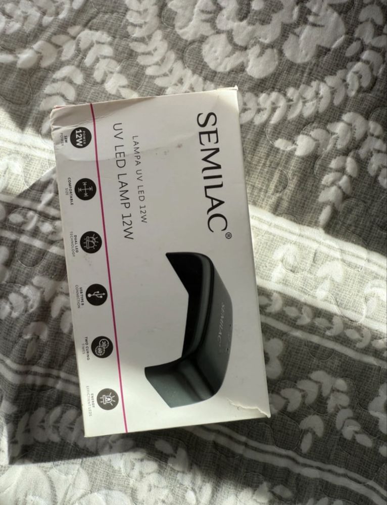 Semilac lampa UV LED 12W
