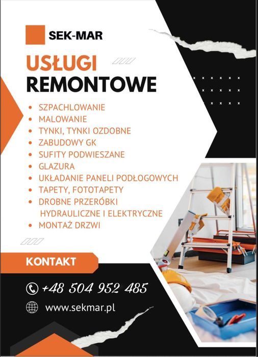 Remonty, wykończenia Gdynia