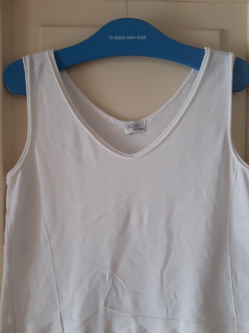 Faber finest fashion bluzka/top extra white r XL i 42 - 44