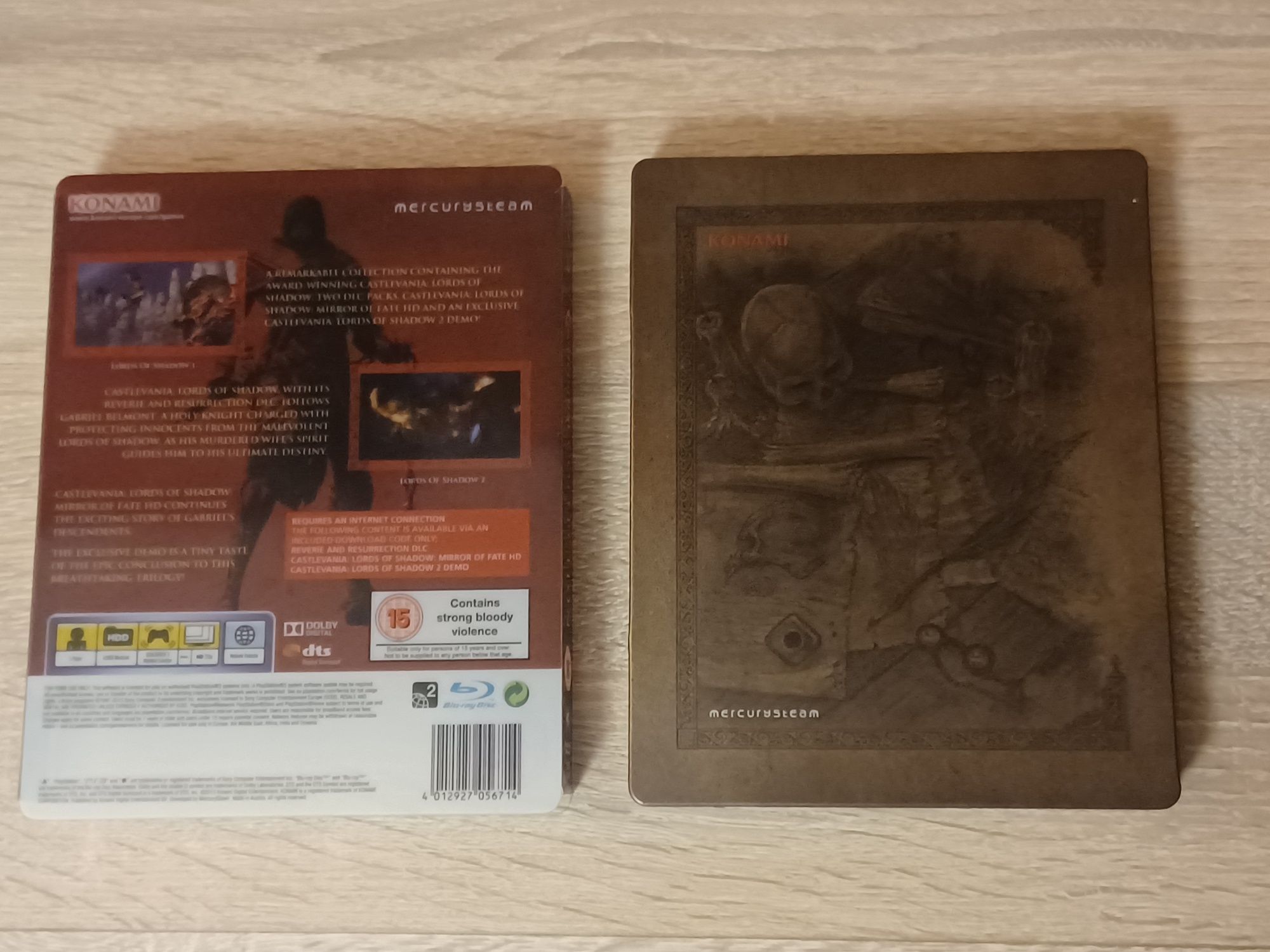 Gra na PS3 Castlevania Lords of Shadow Collection UK Steelbook unikat