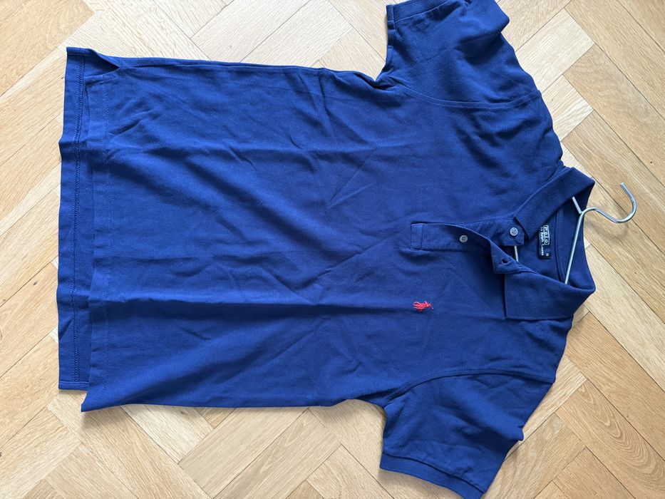 Koszulka polo, M, granat, nowa