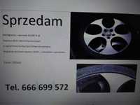 Sprzedam alufelgi z oponami wiosna/lato 225/40R 18 Oryginalne VW