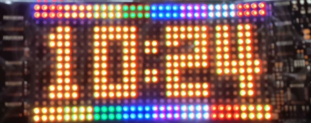 Sinal de LED TVDE TÁXI ABERTO FECHADO Relógio OPEN com animação, USB