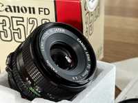 Canon FD 35mm f2.8 Box - jak NOWY