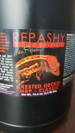 Repashy - 4 smaki, karma dla gekon orzęsiony