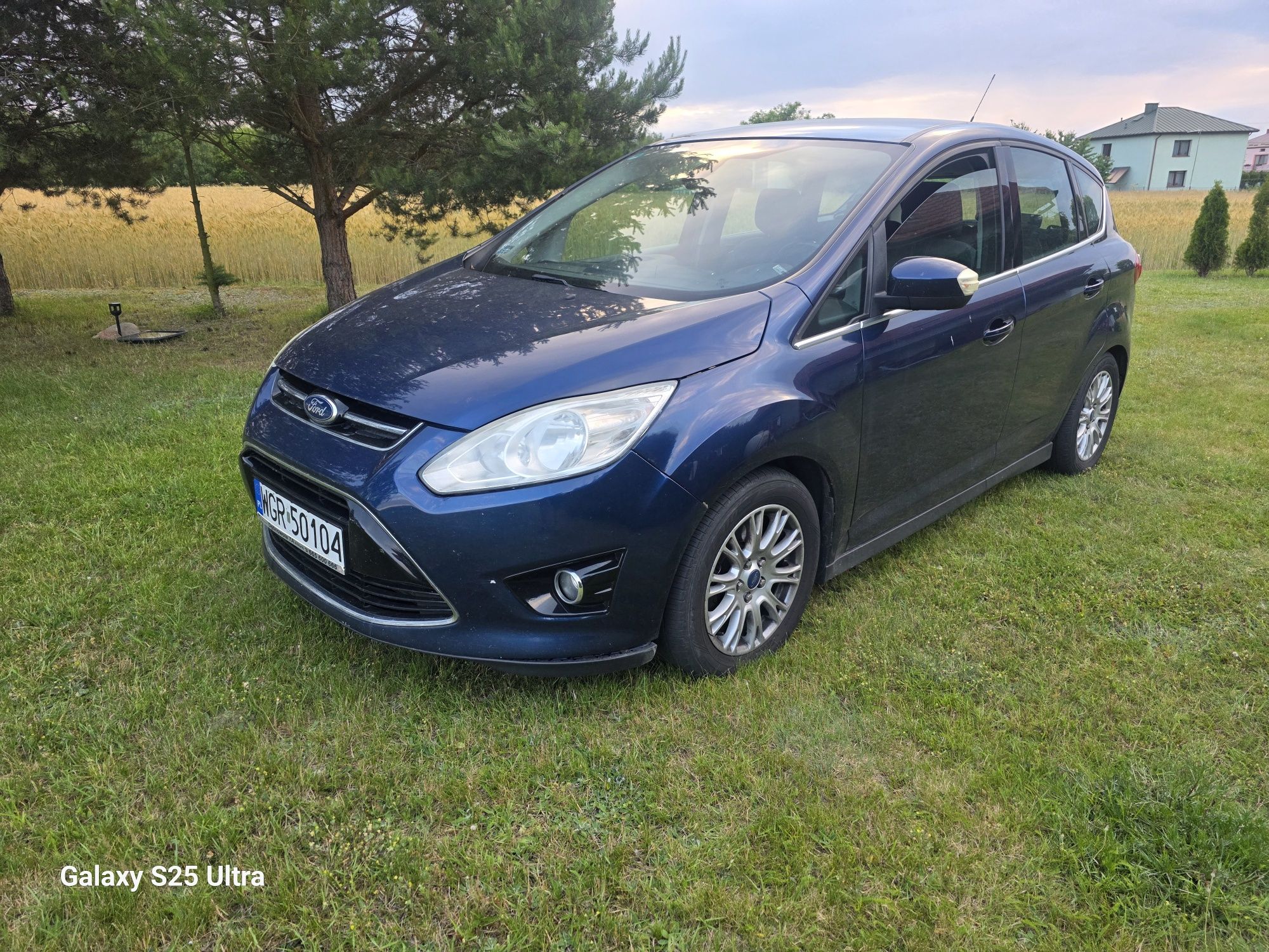 Ford c-max II 2.0 TDCI Titanium Navi Bluetooth grzana przednia szyba