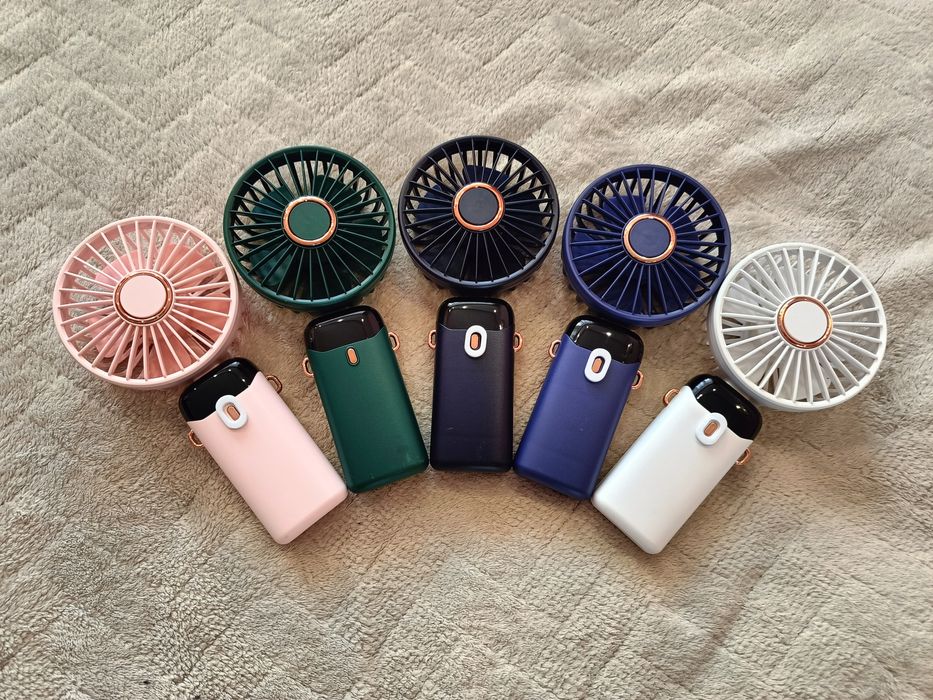 Портативний вентилятор Digital display fan N15 акумуляторний