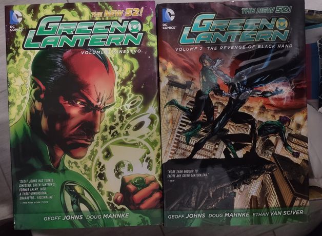 Green Lantern 1 i 2 HC DC Zielona Latarnia