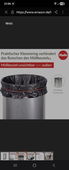 Kosz na śmieci hailo