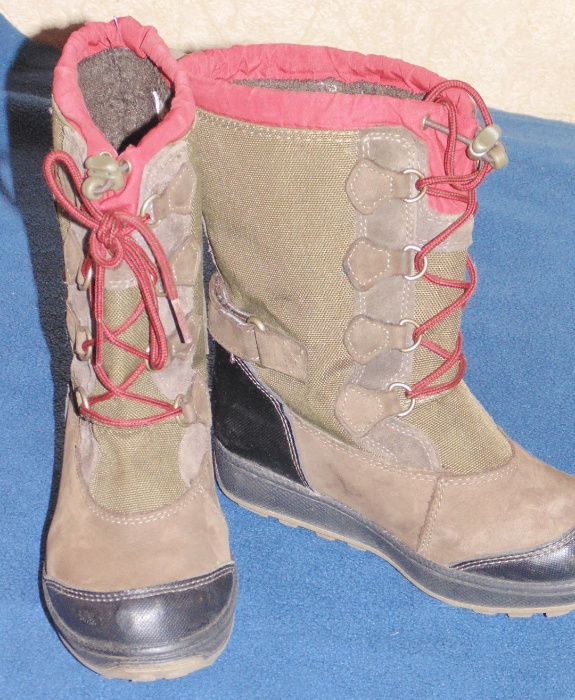 Детские зимнии сапожки ботинки timberland 29 размера стелька 19см