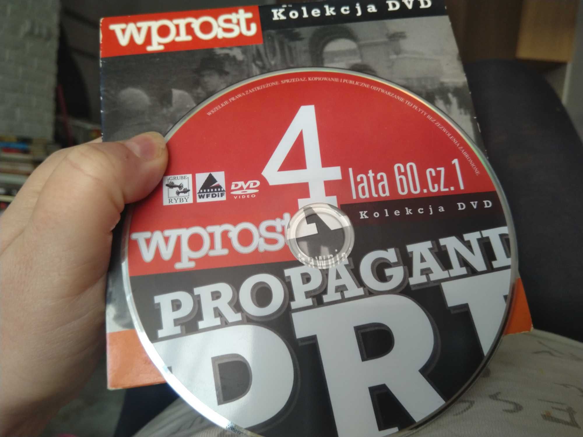 Propaganda PRL-u WPROST Kolekcja dvd płyta 4 lata 60.