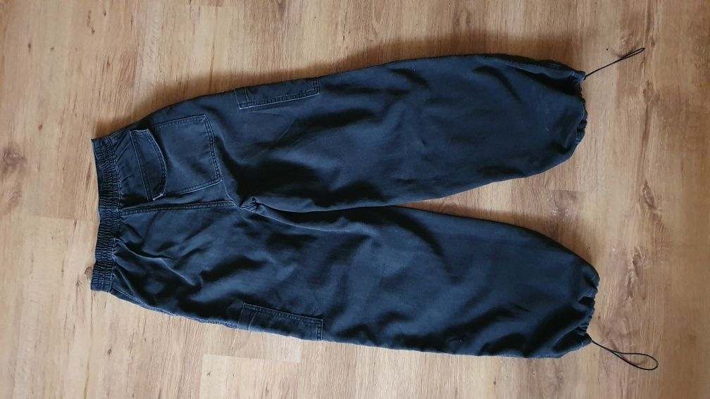 Jeans parachute spadochronowe H&M 32 xxs