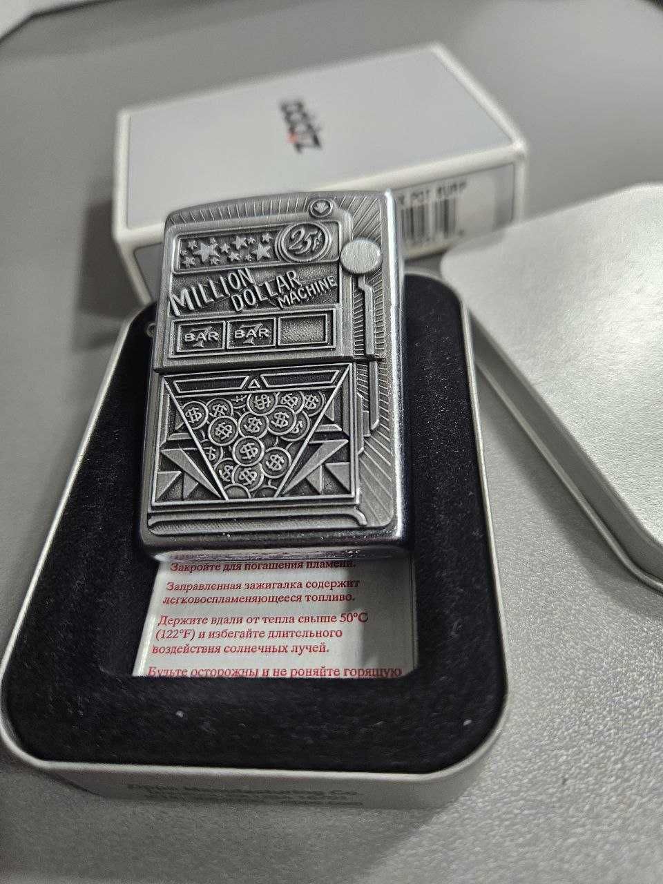 Коллекционная зажигалка Zippo серия  "Азартные игры"