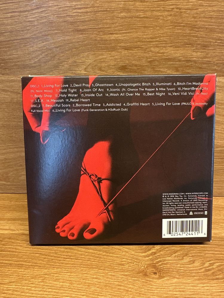 Madonna Rebel Heart Super Limited Deluxe Edition - stan idealny