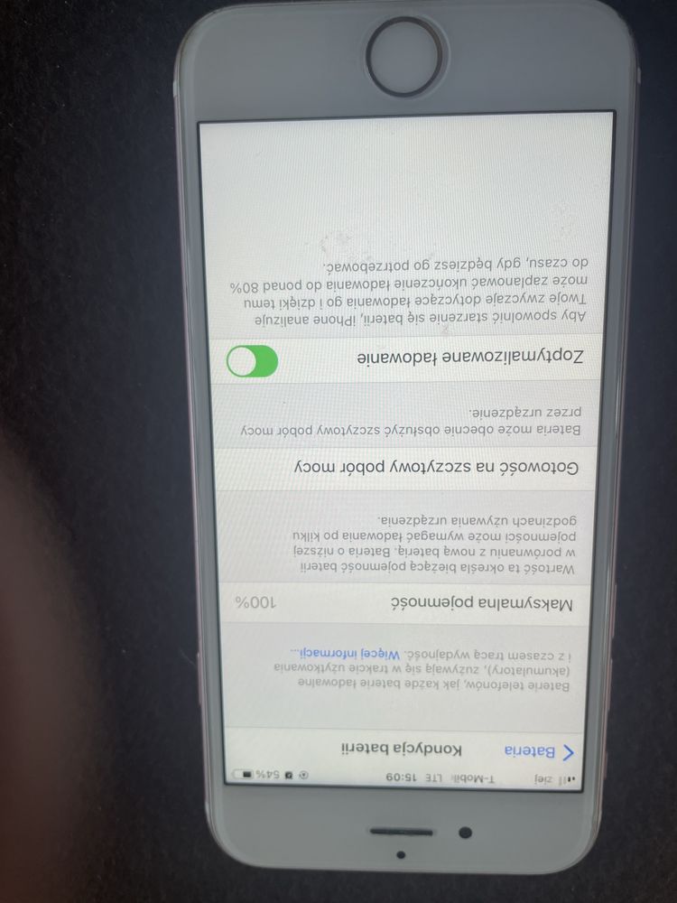 Iphone 6s 16.GB, różowy, stan super, bateria 100%