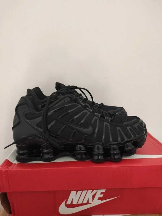Nike Shox TL black Metal Hematyt Biegania / ROZ.42