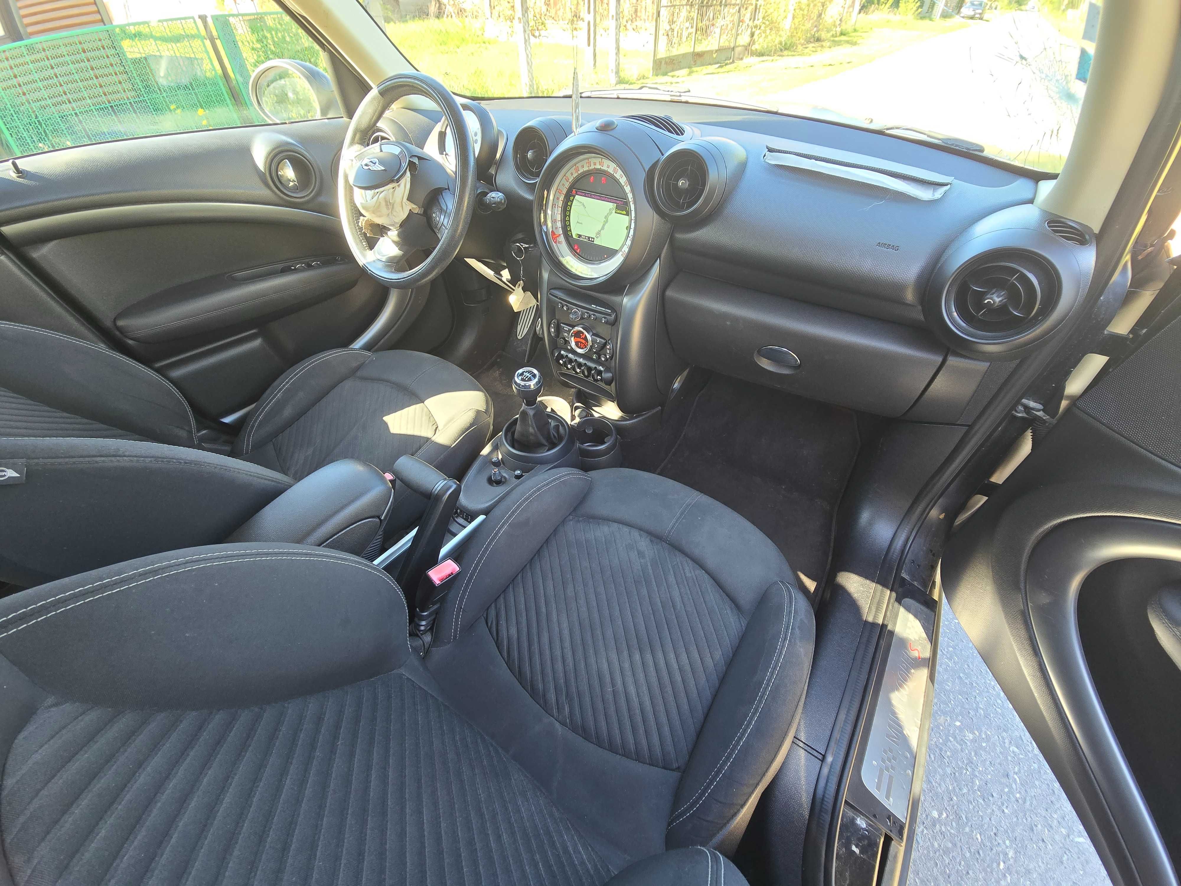 Mini Countryman SD, 2.0d 143, manual, navi, klimatronik, Frozen BLACK