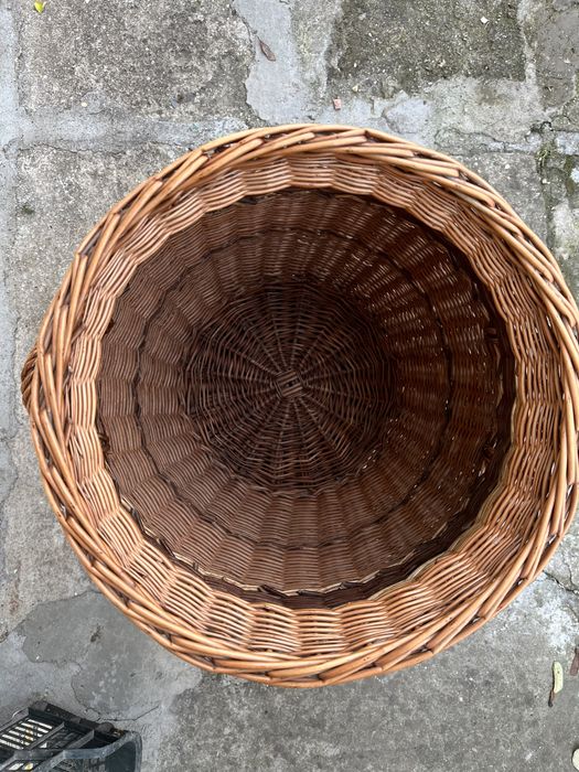 Kosz wiklinowy duży