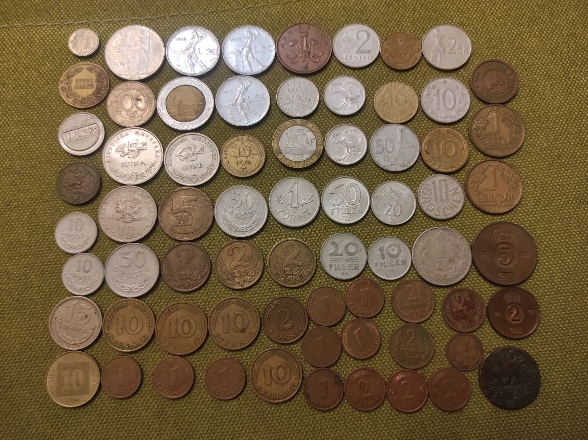Монети різних країн від 1899 року
