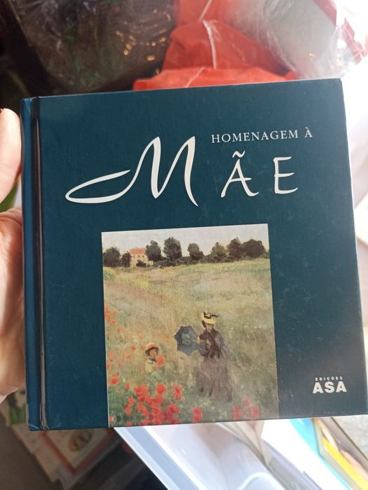 Livro homenagem a mãe ASA