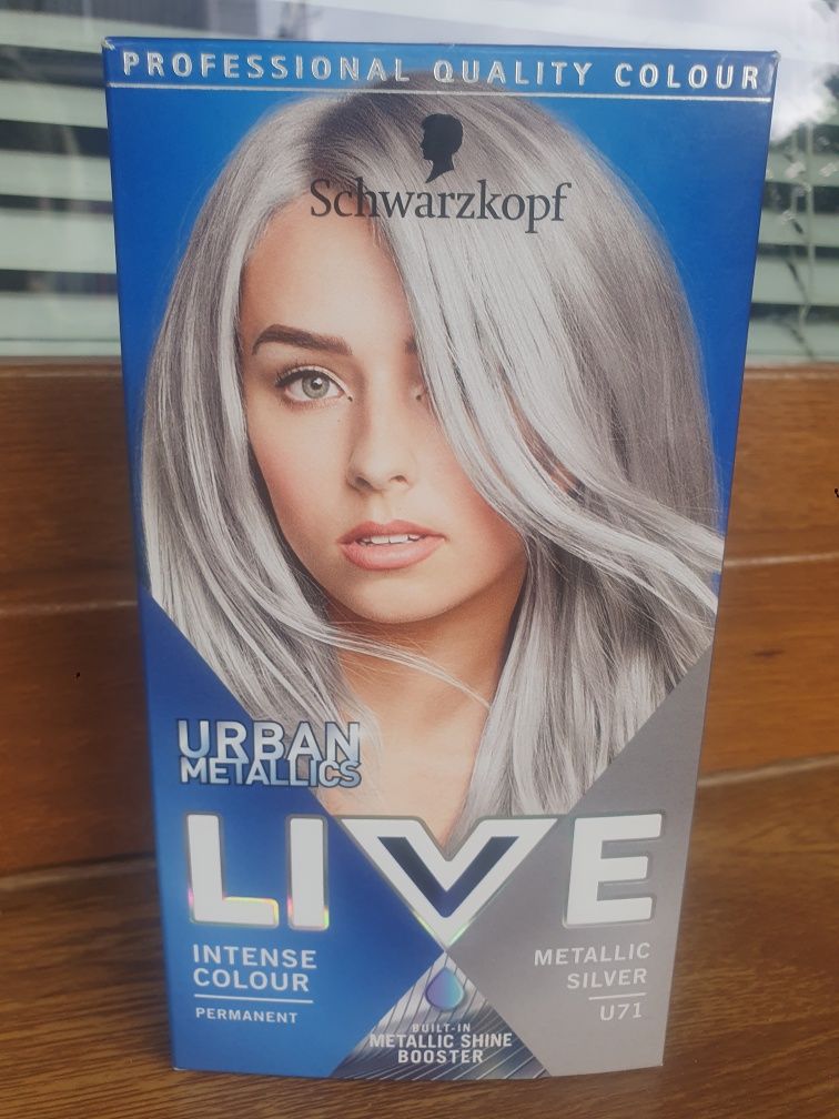 Farba do włosów Schwarzkopf jasnoszary