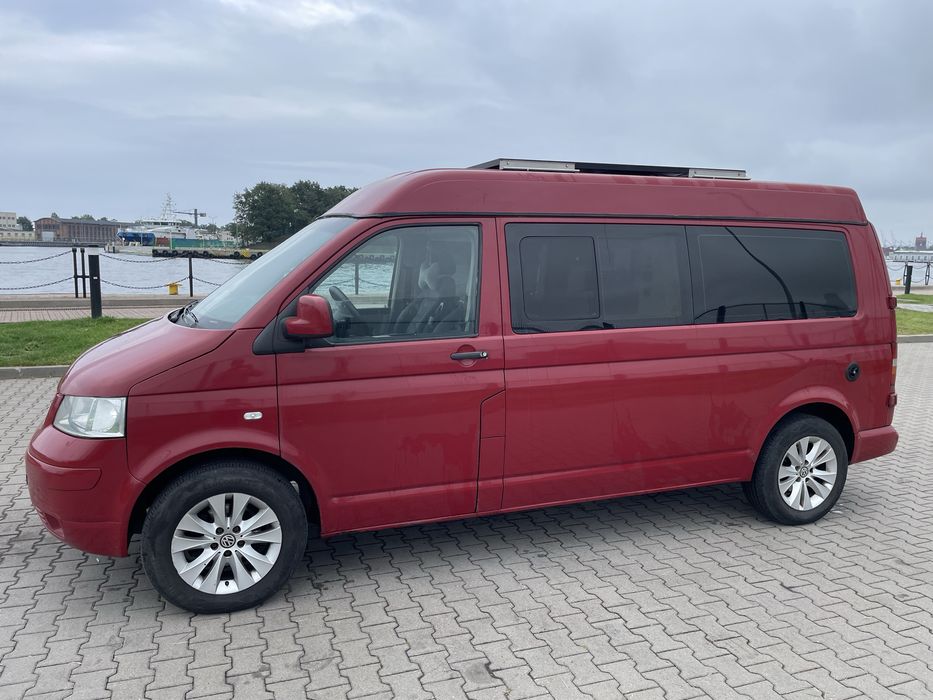 Vw t5 transporter multivan kamper van zamienie na odobowe