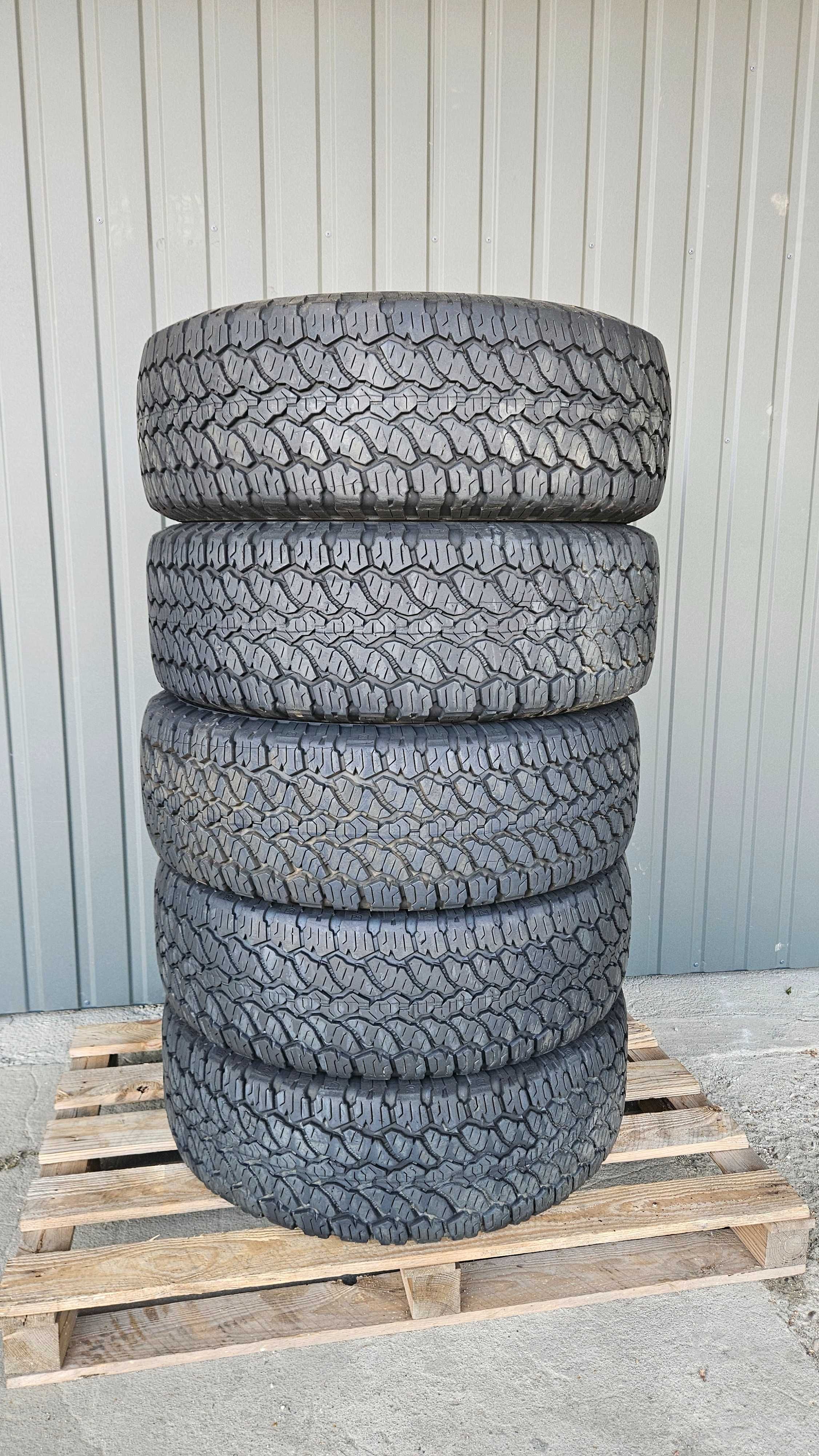 5 x opony General Grabber AT3  LT 285/70 R17