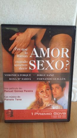 Cine espanhol - dvd - por qué lo llaman amor cuando quieren decir sexo