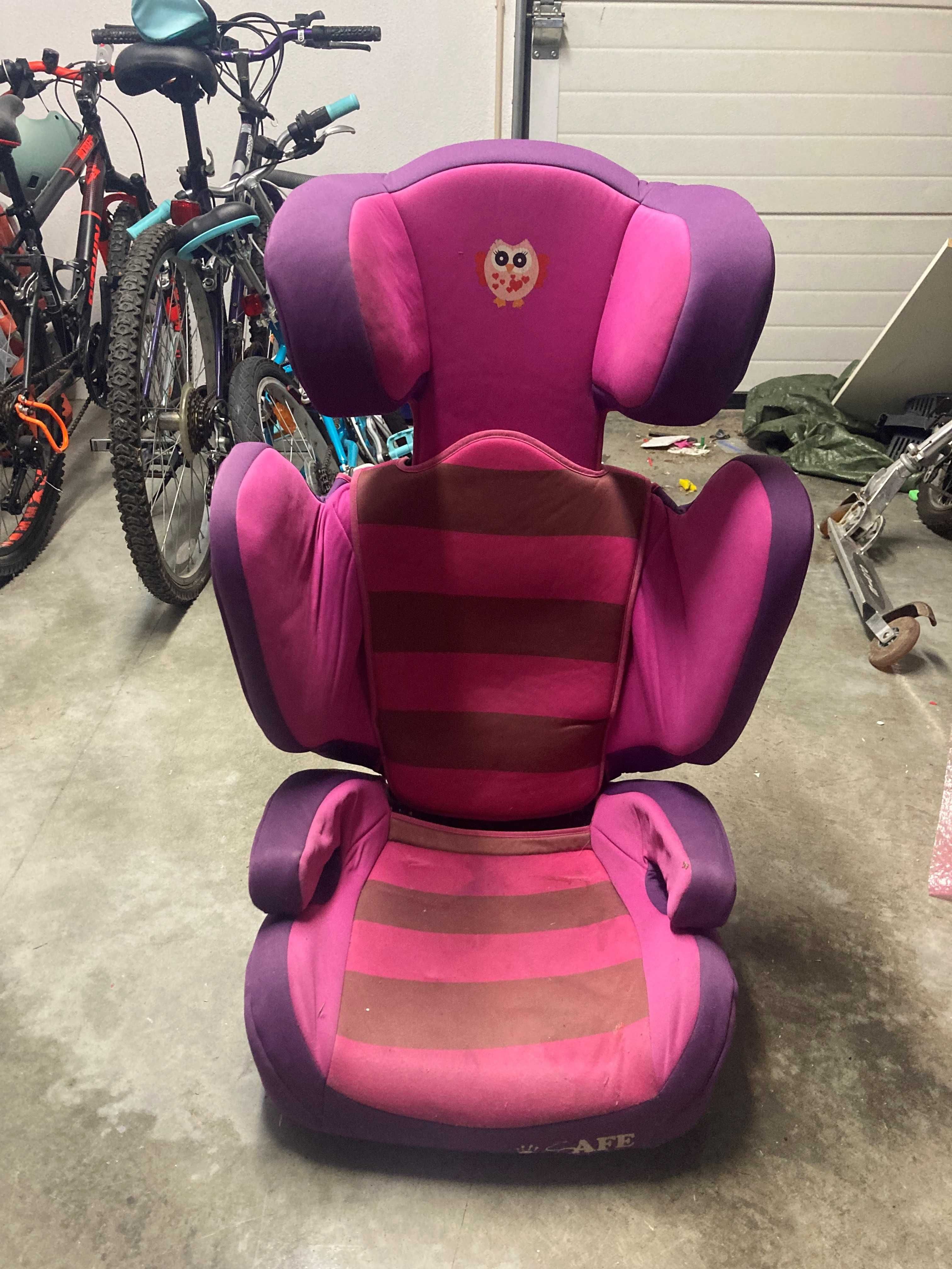 Cadeira de Auto Rosa para Bebés - Isofix Grupo 1/2/3 - 9 a 36kg