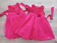 Sukienki bliźniaczki 134