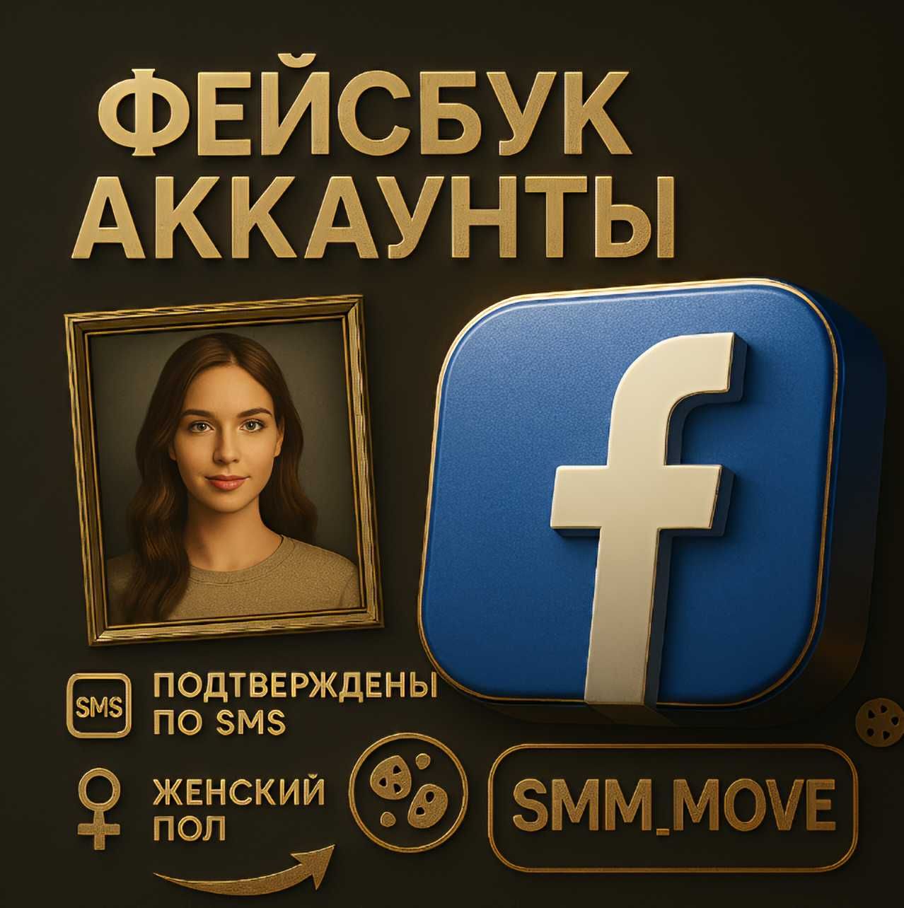 Facebook аккаунт | USA IP | Аватарка | 2FA | Пол MIX
