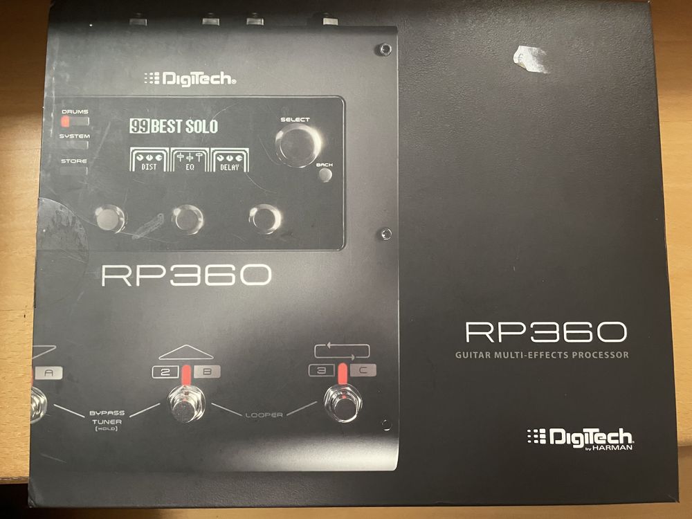 Pedaleira Digitech RP360