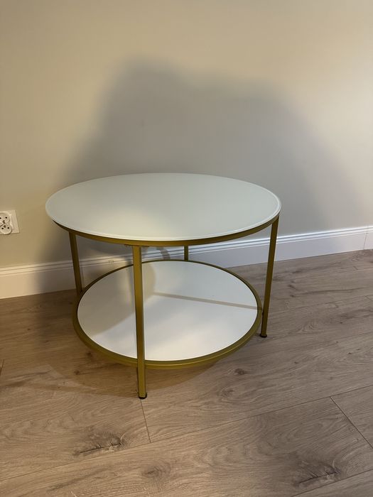 Stolik kawowy biały