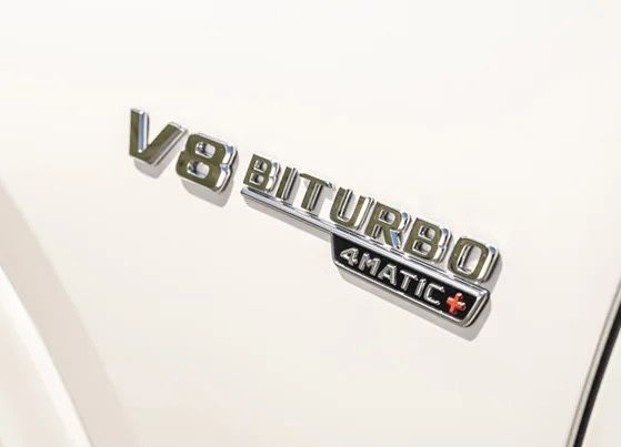 Шильдик наклейка V8 biturbo 4matic+ для Mercedes-Benz