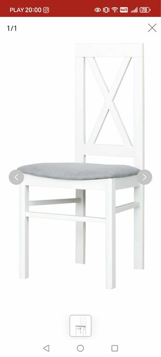 3 szt.Krzesła Bodzio