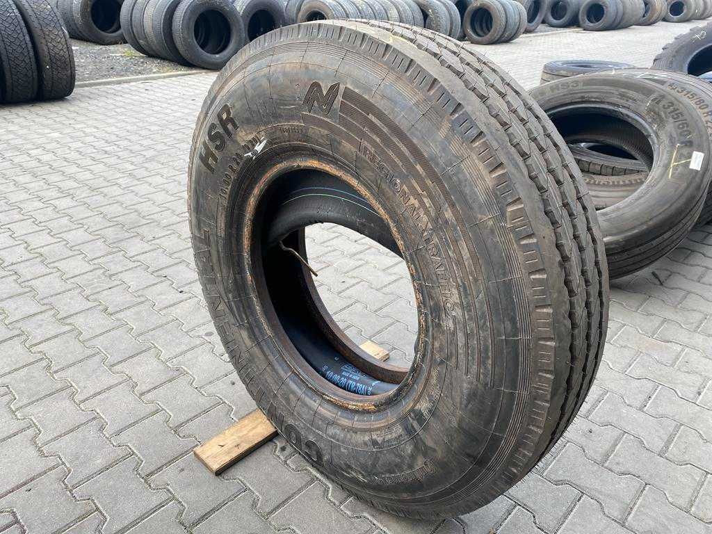 Opona używana prowadząca 10.00R20 CONTINENTAL HSR / 100% Bieżnika