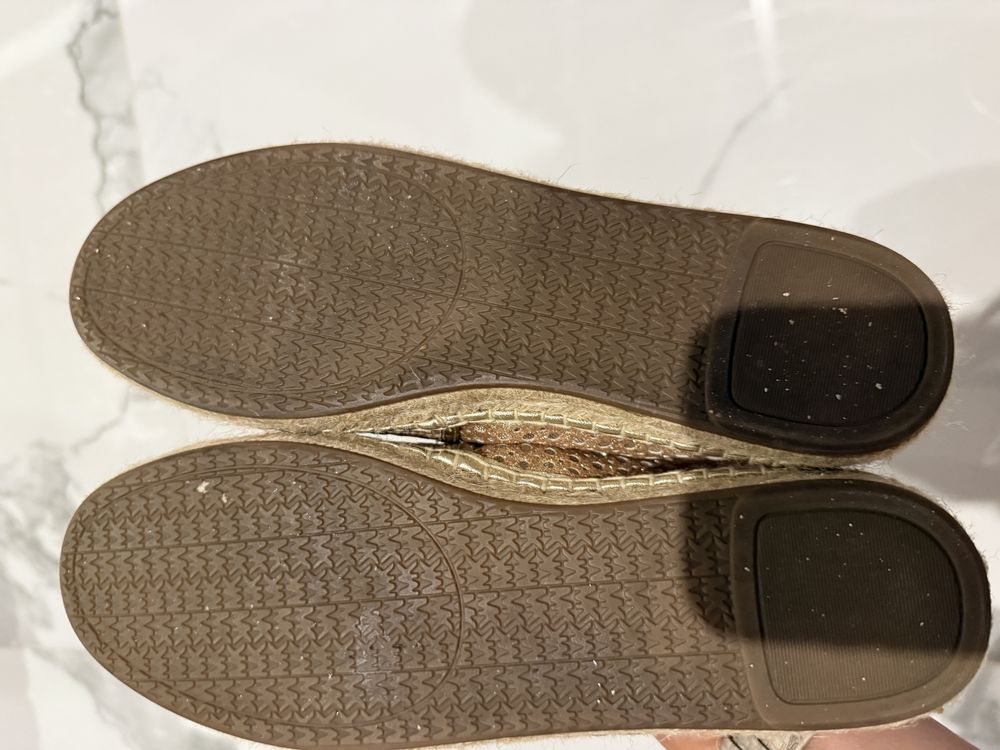 Michael Kors eapadryle 38 złote półbuty