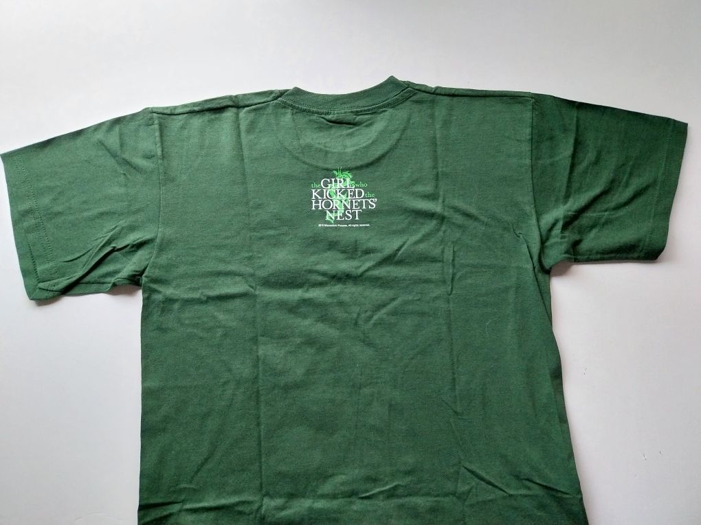 T-shirt dragão filme Millenium The Girl Who Kicked the Hornet's Nest S