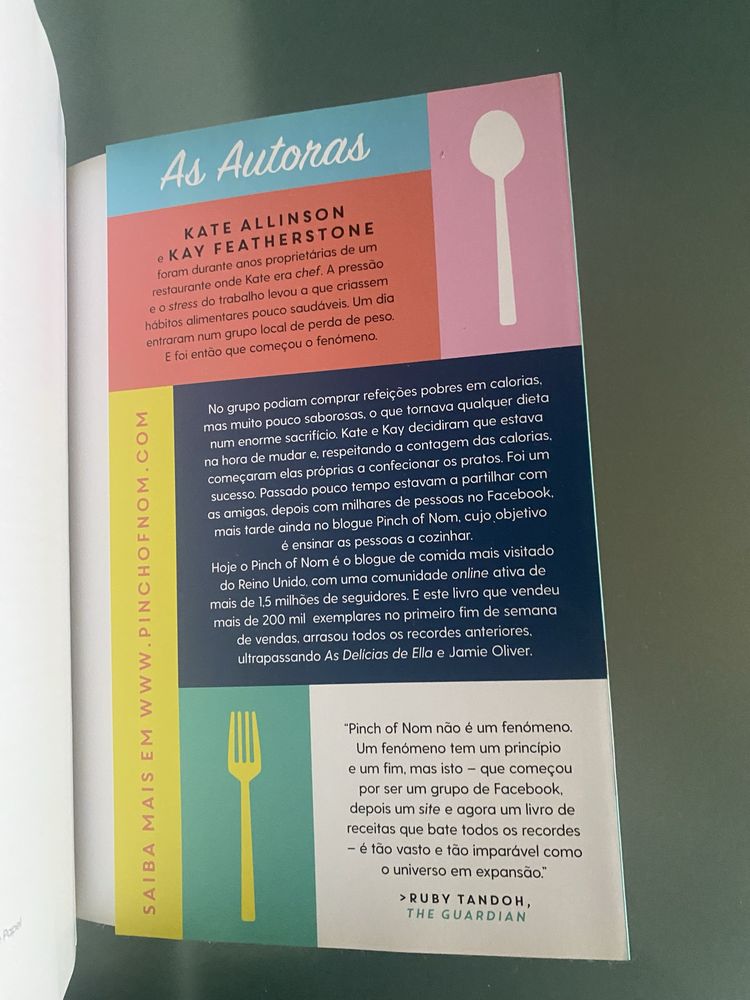 Livro “Nem Parece que Emagrece” com 100 receitas