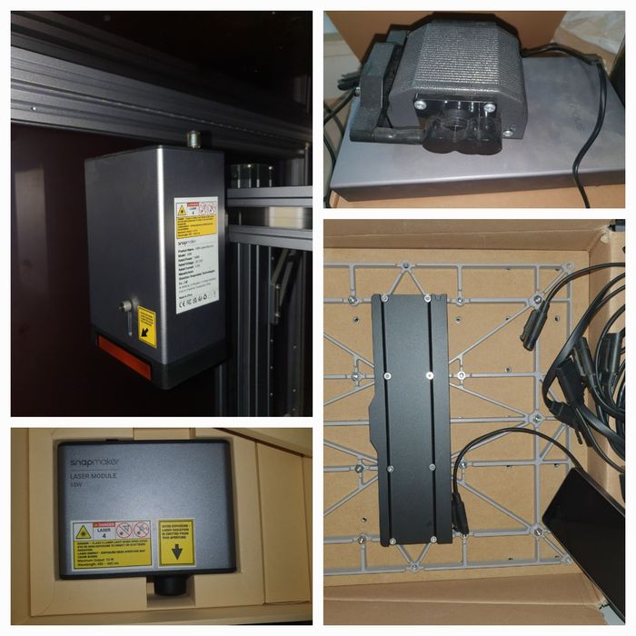 Snapmaker A350T [impressora 3D, laser, CNC)