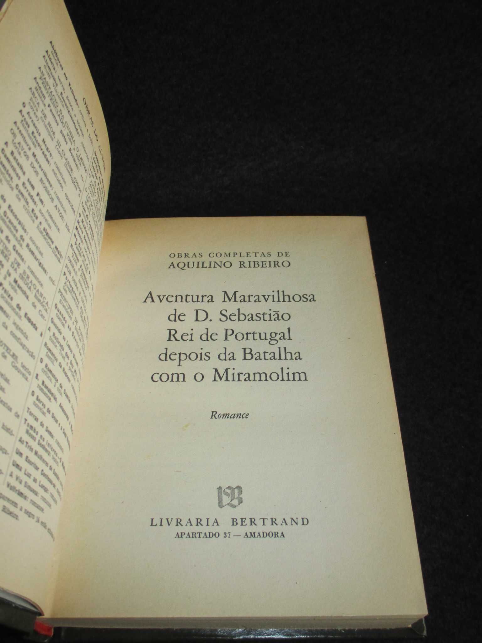 Livros Obras Aquilino Ribeiro Cinco Réis Aventura Maravilhosa